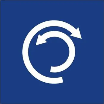 Dopravní značení Plavební znak E8 - Místo doporučené pro obrat