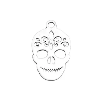 Přívěsek Přívěsek lebka 18x11mm chirurgická ocel