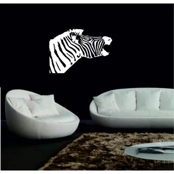 samolepka Merci-shop. Samolepka na zeď Zebra hlava ( 84 x 60 cm )