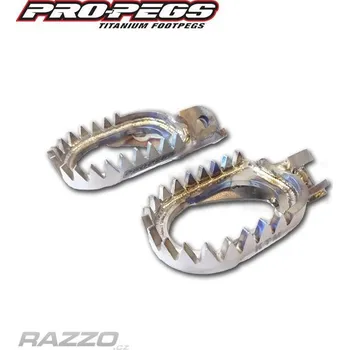 Titanové široké stupačky ProPegs Titanium Footpegs Enduro KTM SX / SXF 16-22 EXC 17-23 Husqvarna