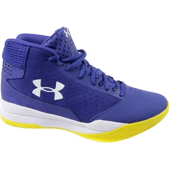Pánská sálová obuv Under Armour Jet Mid Formation Blue/White 40
