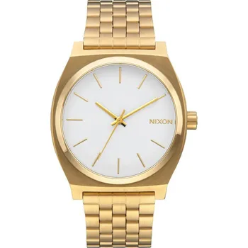 Nixon Time Teller Gold/White Hodinky Nixon Time Teller Gold/White