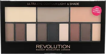 Oční stíny Makeup Revolution Ultra Eye Contour Light & Shade 14 g