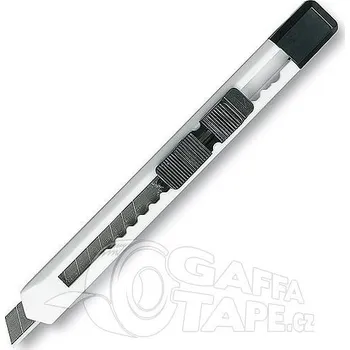 Multifunkční nůž Gaffatape.cz Bílý úzký řezací nůž s odlamovací čepelí, s potiskem