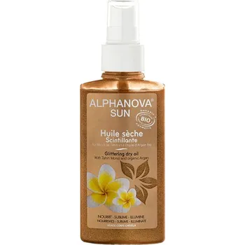 Tělový olej Alphanova Pečující olej třpytivý 125 ml