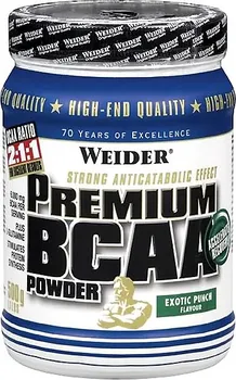 Aminokyselina Weider Premium BCAA Powder 500g orange