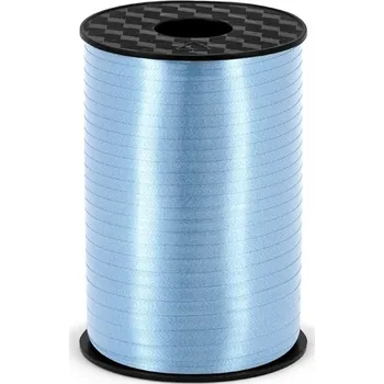 Balónek Stuha světle modrá, 250 m x 5 mm