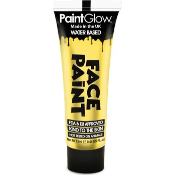 Speciální výtvarná barva Barva na obličej 13 ml - žlutá "Bright Yellow"