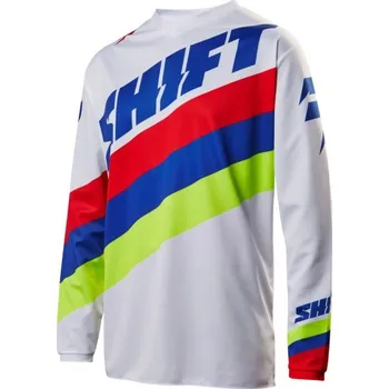 cyklistický dres dres SHIFT Whit3 Tarmac bílý M