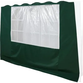 Zahradní stan Tuin Náhradní boční stěna ke stanu s oknem 3 x 2 m zelená