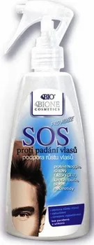 Vlasová regenerace Bione Cosmetics SOS sprej pro podporu růstu vlasů 200 ml