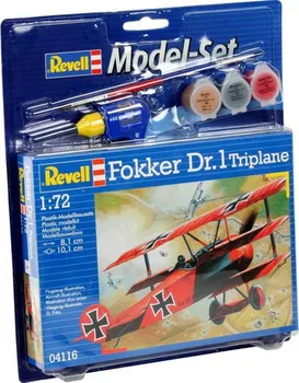 Plastikový model Revell ModelSet Fokker Dr.1 Triplane 1:72