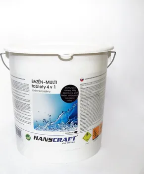 Bazénová chemie Hanscraft Multi tablety 4v1 2,4 kg