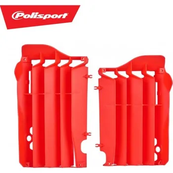 Chlazení pro motocykl Mřížky chladičů - Honda CRF450R / 13-14 (barva červená)