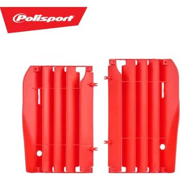 Chlazení pro motocykl Mřížky chladičů - Honda CRF250R / 10-13 - barva červená