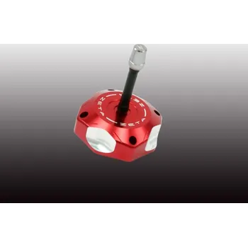 Palivový systém pro motocykl Víčko nádrže ALU YAMAHA YZ250F 04-13 červené