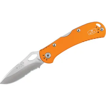 kapesní nůž Buck Spitfire ™, zavírací nůž s klipem, kombinované ostří 0722ORX1