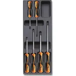 SADA ŠROUBOVÁKŮ-MODEL 2424/T202 6KS V PODESTĚ Z PVC. (Tvrdá přihrádka tvarovaná za tepla, se sadou nástrojů)