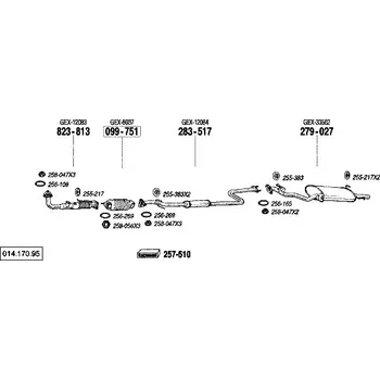 Matice matice Bosal 258-056