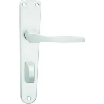 Dveřní kování Cobra Hliníkové kování MONET WC72 F1 - stříbrný elox (C199F1364)