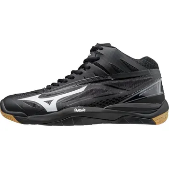 Pánská sálová obuv Mizuno Wave Mirage 2 Mid Black/White