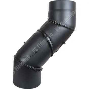 Kouřovod Bertrams UNI koleno stavitelné 120 mm