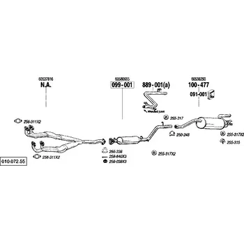 Matice matice Bosal 258-038
