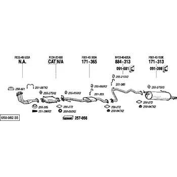 závěsná guma Bosal 255-659