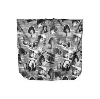 Pláštěnka Kadeřnická pláštěnka střihací HLAVA černá