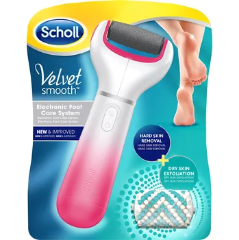 Scholl Velvet Smooth s diamantovými krystalky růžový