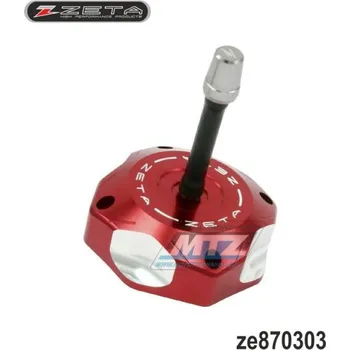 Palivový systém pro motocykl Víčko nádrže - ZETA ZE87-0303 - Honda CR85 / 00-07 + CRF150R / 07-24 - červené