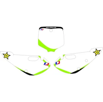 sada polepů na číslové tabulky - 50cc,65cc, pitbike