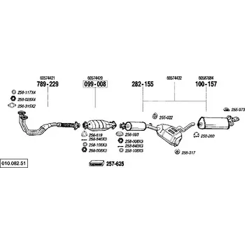 Matice matice Bosal 258-028