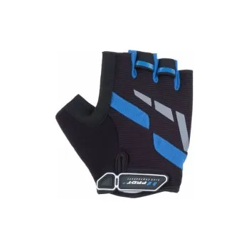 Cyklistické rukavice PRO-T rukavice Veneto černo-modrá, vel. XS
