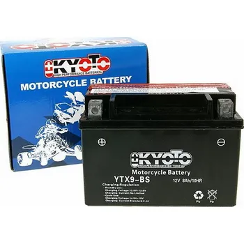 Motobaterie Kyoto Baterie KYOTO 12V 8Ah YTX9-BS (dodáváno s kyselinovou náplní)