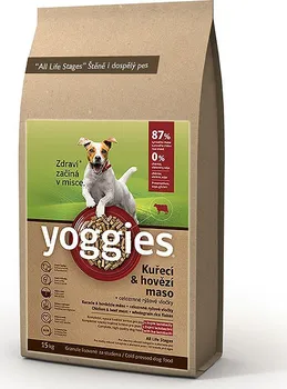 Krmivo pro psa Yoggies Mini kuřecí/hovězí
