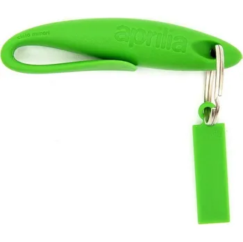 APRILIA Přívěšek na klíče FISH, zelený