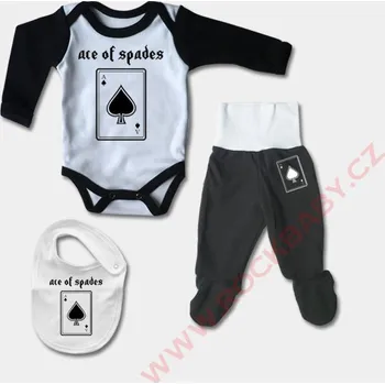Dupačky Kojenecký set - Ace of spades set-04