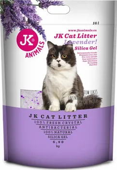 Podestýlka pro kočku JK Animals Litter Silica gel Lavender