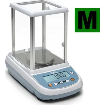 Obchodní váha laboratorní váha BEL MW523i-M, 520g/0,001g, s EU ověřením (laboratorní váha s velkým vážicím rozsahem)