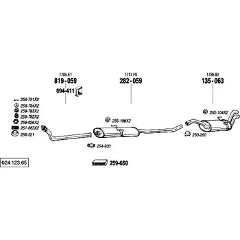 pružina Bosal 251-863