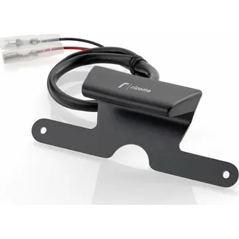 Osvětlení SPZ Rizoma Osvětlení SPZ pro držák SPZ Rizoma, univerzální, E-mark, černá Černá