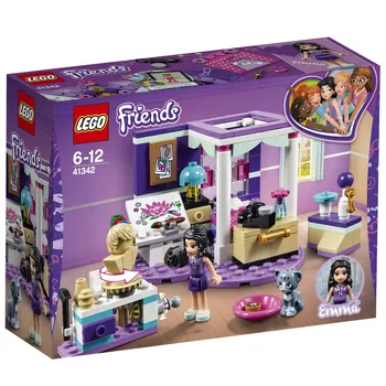 LEGO Friends 41342 Ema a její luxusní pokojíček Stavebnice LEGO LEGO Friends 41342 Ema a její luxusní pokojíček