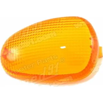 Osvětlení pro motocykl Moped91 Sklíčko blinkru, zadní pravý MALAGUTI F12 PHANTOM AC-LC 50 (05-) / F12 PHANTOM RST 50 (01-02) / F12 PHANTOM RST EURO2 50 (02-03) /