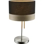 Globo 15222T1 | CHIPSY stolní lampička | 1xE27 | nikl | Š: 30 cm |