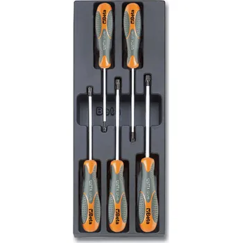 Šroubovák SADA ŠROUBOVÁKŮ-MODEL 2424/T176 5KS V PODESTĚ Z PVC (Tvrdá přihrádka tvarovaná za tepla, se sadou nástrojů)