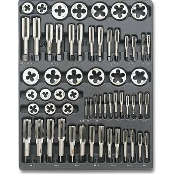 SADA NÁŘADÍ-MODEL 2424/T270 60KS V PODESTĚ Z PVC (Tvrdá přihrádka tvarovaná za tepla, se sadou nástrojů)