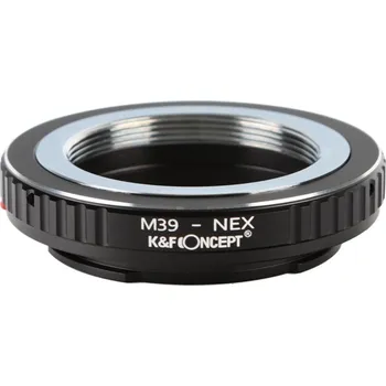 Redukce K&F Concept z objektivu M39 na SONY E (Umožní nasadit objektiv se závitem M39 na fotoaparáty SONY E-MOUNT)