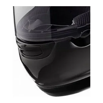 Helma na motorku Arai ARAI větrák bradový Metalic Black pro přilby Arai RX7 GP a QUANTUM-ST (kus) Černá