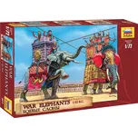 Zvezda War Elephants III-II B. C. 1:72